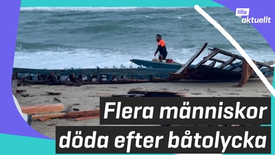 Båtolycka på Medelhavet