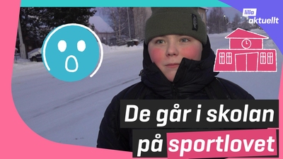 Kirunaskola har lektioner på lovet