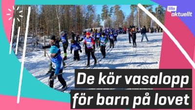 De kör barnens vasalopp