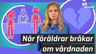 När föräldrar bråkar om var barnen ska bo