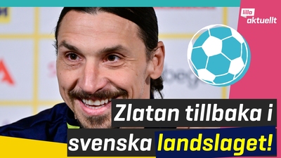 Zlatan tillbaka i svenska landslaget!