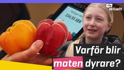 Maten blir dyrare
