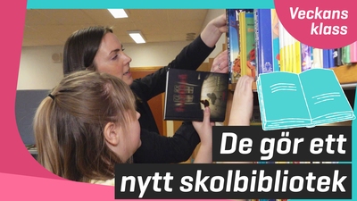 De fixar nytt skolbibliotek