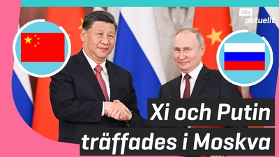 Xi och Putin träffades i Moskva