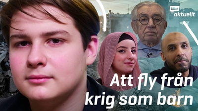 Att fly från krig som barn