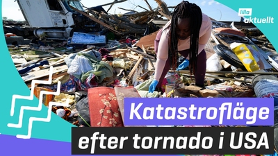Katastrofläge efter tornado
