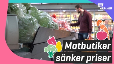 Matbutiker sänker priser