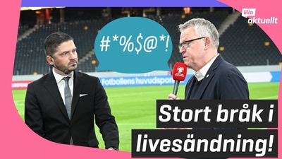 Bråk i livesändning!