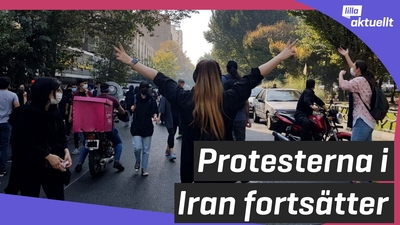 Protesterna i Iran fortsätter