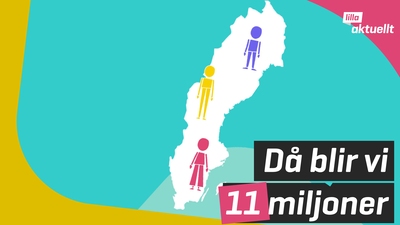 Sveriges befolkning ökar