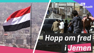 Hopp om fred i Jemen