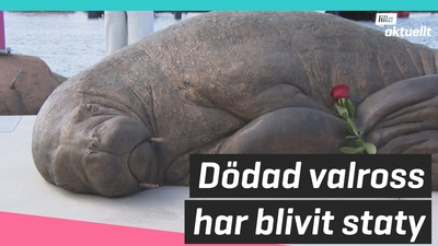 Freya hedras med staty