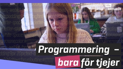 Programmering – bara för tjejer