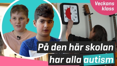 Här har alla autism