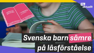 Svenska barn sämre på läsförståelse