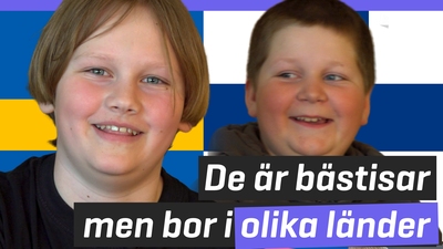 Bästisar över gränsen!