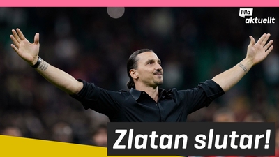 Zlatan slutar!