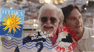 4. Garplind och Ulf Brunnberg på Hydra