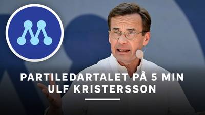 Partiledartalet på 5 minuter – Ulf Kristersson