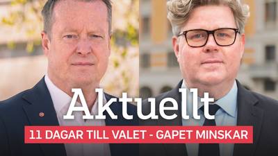 11 dagar till valet - gapet minskar