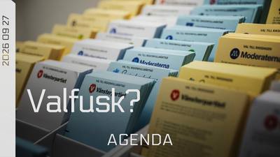 Valfusk?