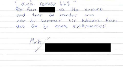 Skriva Brev Till Nagon I Haktet