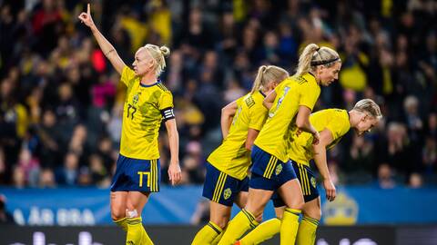 Folj Publikmatchen Sverige Tyskland Svt Sport