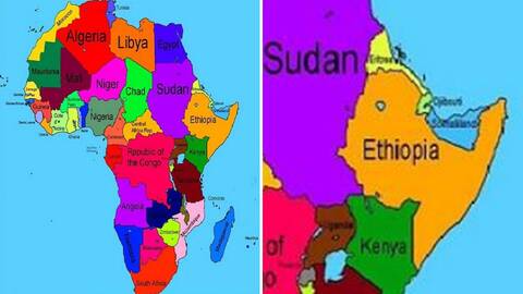 Svensk Afrika Karta | Karta östkusten