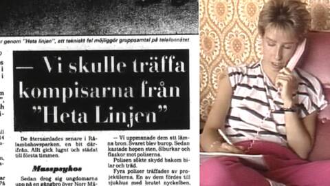 Heta Linjen” firar 30 år | SVT Nyheter