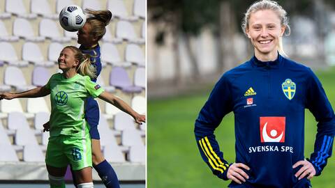 Rebecka Blomqvist Om Forsta Tiden I Wolfsburg Hamnat Pa En Bra Plats Svt Sport