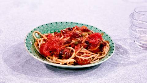 Spaghetti puttanesca