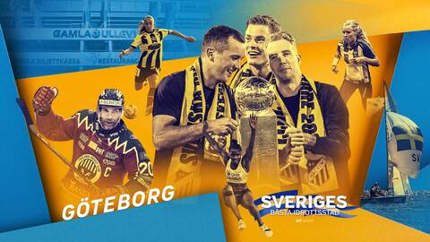 Göteborg är Sveriges bästa idrottsstad 2023