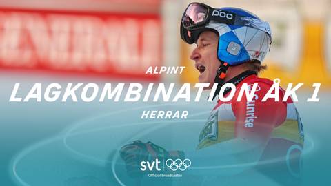 Lagkombination, herrar, åk 1