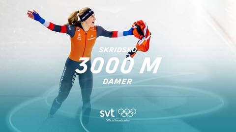 3000 meter, damer