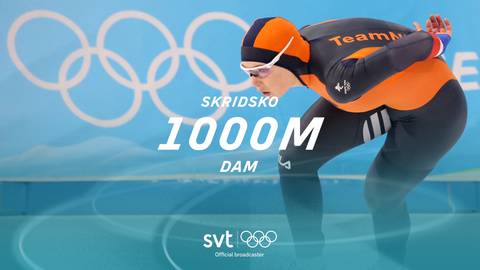 1000 meter, damer