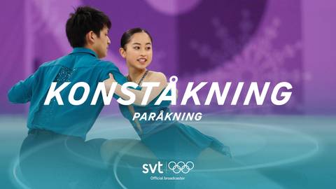 Lagtävling - Isdans, paråkning, damer