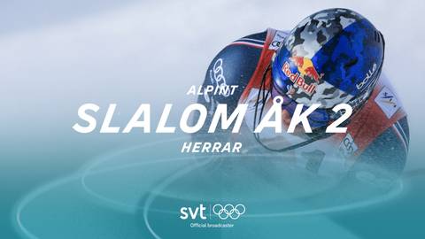Slalom. herrar, åk 2