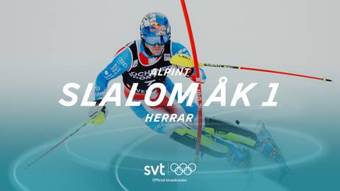 Slalom, herrar, åk 1