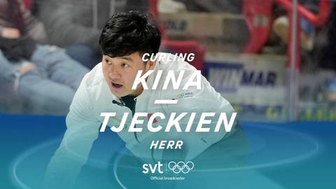 Kina-Tjeckien, herrar