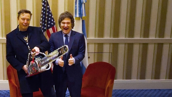 Dokument utifrån: Javier Milei - mannen med motorsågen