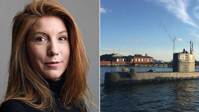 Den svenska journalisten Kim Wall och ubåten Nautilus.