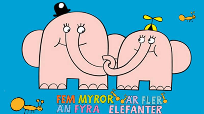 Fem Myror Och Fyra Elefanter