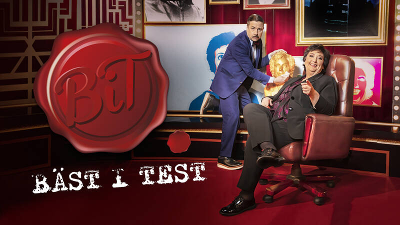 Babben Larsson och David Sundin i Bäst i test.