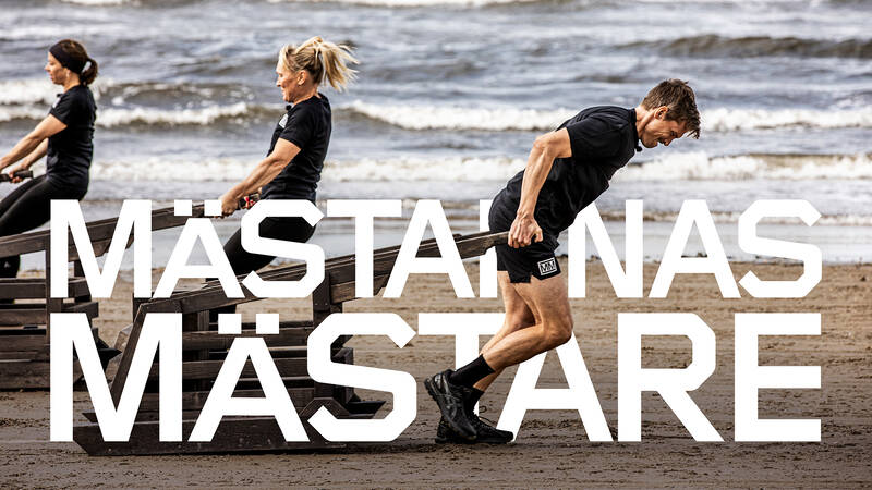 Deltagare tävlar i Mästarnas mästare.