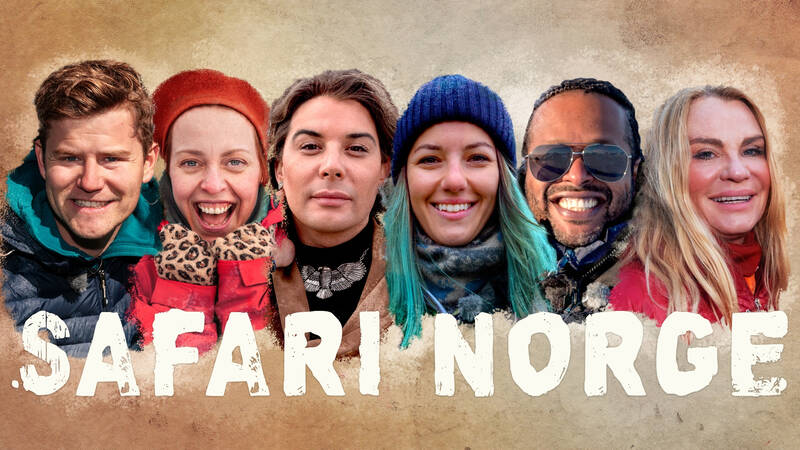 Norska artister och kändisar uppfyller drömmen om att få möta vilda djur ute i det fria. - Safari Norge