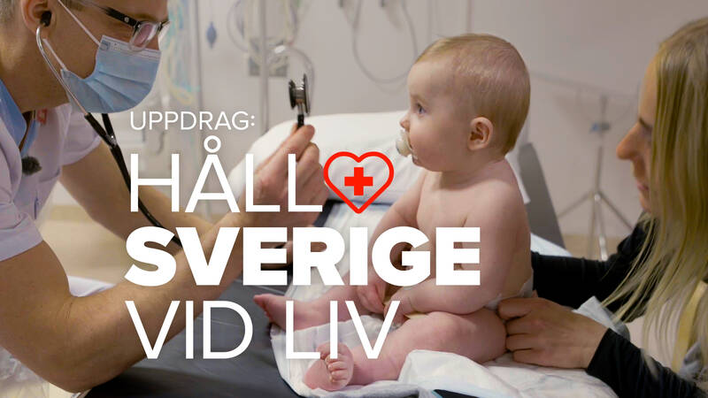 Under ett dygn följer 40 kamerateam de som ger och får vård runtom i Sverige. - Uppdrag: Håll Sverige vid liv