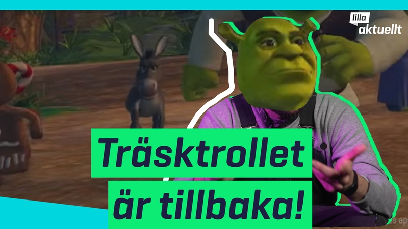 Lilla Aktuellt & Lilla Aktuellt skola - Shrekspel får nytt liv! | SVT Barn