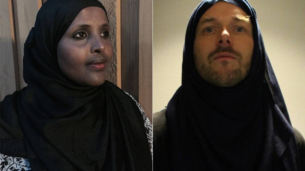 Aktivisterna #minhijab Ayaan Goobe och Take Aanstoot: ”De kvinnor som fritt har valt att bära hijab måste ha samhällets stöd.”