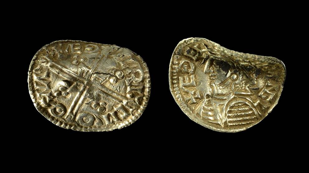 Engelska mynt från vikingatiden funna i Linghem