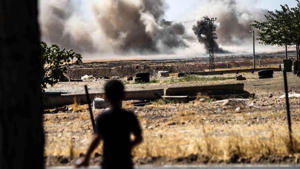 Bilder från krigets Syrien. Vapenvilan går inte enligt planerna.